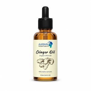 AARNAV GLOBAL EXPORTS Vegan Ginger Oil 50ML Hair Growth Serum Anti-Hair Loss Refreshing Scalp Treatment for Home Use - Product Image 1