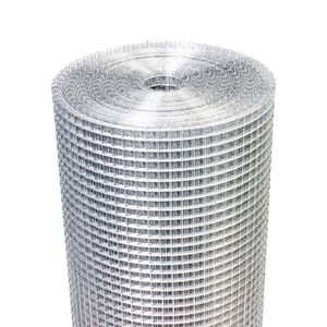 Rollo de Malla de Alambre Galvanizado en Caliente de 1/4 de Pulgada, 48 Pulgadas x 100 Pies, Calibre 23, para Cercas de Gallineros, Tela Metálica para Jardín, Malla de Alambre de Acero - Product Image 2