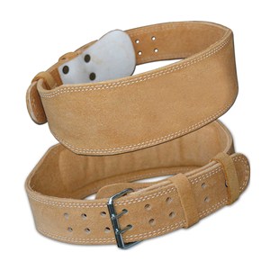 Durable Heavy Duty Leather Powerlifting Belt Adjustable Weightlifting Belt Gym Training Back Support OEM Factory Supplier - Product Image 6