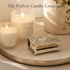 Decorative Silver Metal Matchbox Holder Luxury Embossed <b>Match</b> <b>Box</b> Sleeve Elegant Home Decor Accessory for Candles and Fireplace - Product Image 4