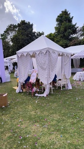 Premium 3m x 3m <b>Canvas</b> Canopy Tent MS <b>Frame</b> Garden Wedding Gazebo - Product Image 4
