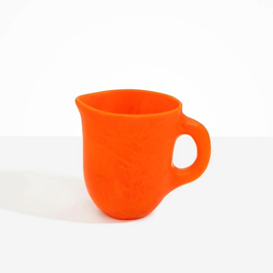 Carafe à eau en résine orange avec poignée, 1 L, pot à boisson, passe au lave-vaisselle, vaisselle de service pour la cuisine, pour la maison et les fêtes - Product Image 6