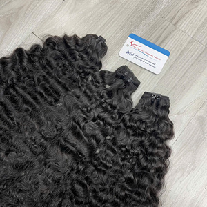 Indispensable : Cheveux humains 100 % vietnamiens, bouclés à la vapeur, brillants, sans nœuds, sans perte, prêts à être expédiés - Product Image 5