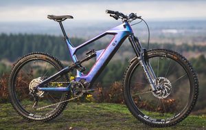 Cadre en fibre de carbone <span class=keywords><strong>Dengfu</strong></span> E10 EMTB Suspension complète AM Frame Bafang M510 M560 Moteur moyen VTT électrique Batterie 17.5AH - Product Image 1