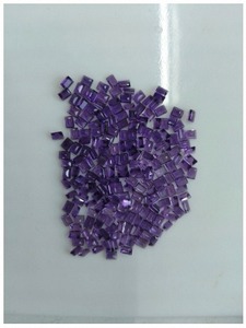 Pierre précieuse naturelle améthyste violette de qualité supérieure, taille baguette 4x3MM, pour la création de bijoux élégants, accessoires personnalisés et vente en gros - Product Image 4