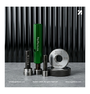 Jauges de vérification d'étalonnage en acier | WCP/WCR | Bouchon de contrôle pour anneau NOGO | Anneau de contrôle pour prise NOGO | Jauge de filetage ISO DIN ASME ANSI - Product Image 3