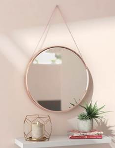 Diamond Shape Hanging Wall <b>Mirror</b> with Metal Border Wall Hanging <b>Mirror</b> | Decorative Customized <b>Mirror</b> With <b>Chain</b> - Product Image 2