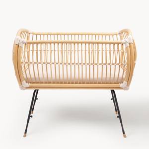 Haute qualité bébé pare-chocs protection rotin naturel co dormeur infantile nouveau-nés lit co-couchage berceau - Product Image 2