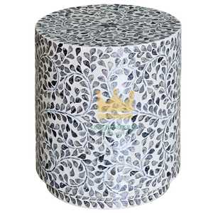 Mesa de centro con Incrustaciones de nácar, muebles vietnamitas hechos a mano únicos para un hogar elegante - Product Image 1