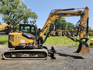 Para Excavadora de Cadenas SY80U con Componentes Hidráulicos HYDAC, Motor y Bomba de Alta Eficiencia - Product Image 4