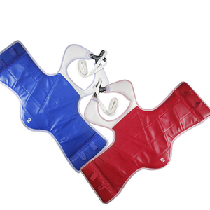 Ensemble veste et short d'entraînement de boxe, kickboxing et MMA avec logo personnalisé pour hommes et femmes, service OEM, protège-poitrine de boxe - Product Image 3