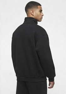 Men Oversize Long Sleeve Track <b>Jacket</b> High Quality Cotton Fleece Chenille Printed <b>Jacket</b> Stand Collar Casual Training <b>Jacket</b> - Product Image 4