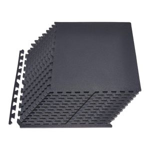 Set di 24 Tappetini da Palestra in Schiuma EVA ad Alta Densità 24 X 24 X 0,56, Tappetino Puzzle per Esercizi, Pavimentazione Protettiva in Gomma per Fitness - Product Image 1