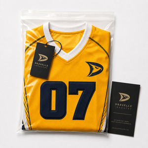 Maillot de frisbee Premium Ultimate personnalisé avec logo et numéro 3D en relief, en maille polyester légère - Product Image 4