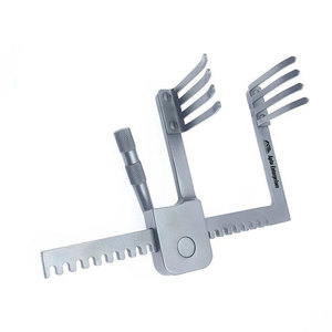 Rétracteur d'os de qualité supérieure distracteur manuel lombaire/côtes avec instrument chirurgical orthopédique de haute précision à 4 broches pour la colonne vertébrale - Product Image 2