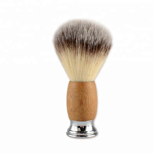 Kit de Afeitado de Seguridad de Bambú Hecho a Mano para Hombre, Soporte de Madera para Brocha de Afeitar con Caja de Papel Artesanal, Cuidado Personal - Product Image 6