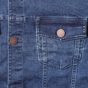 Casual <b>Men's</b> Winter Slim Fit Jeans <b>Jacket</b> Breathable Eco-Friendly 100% Cotton Button Front Streetwear Daily Wear - Product Image 5
