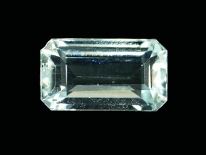 Pierre précieuse aigue-marine, taille octogonale, pierre brute extraite de la terre, pour la fabrication de bijoux, bague, pendentif, bijoux fins - Product Image 3