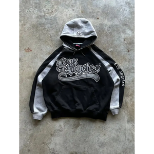 Cómoda sudadera de Primavera de estilo coreano para mujer, Nueva Versión Harajuku Hip-Hop, patrón de letras Y2K, sudadera deportiva Punk gratis - Product Image 6