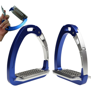 Estribos de Acero Inoxidable Plegables para Montar a Caballo, Hechos en Pakistán, Ligeros, Duraderos, Ajustables, Seguros para Hombres y Mujeres, 2026 - Product Image 1