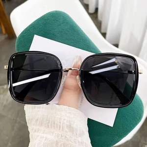 2024 New Fashion Trend UV400 Protection Square <b>Large</b> <b>Frame</b> Design Comfortable Unisex Sunglasses - Product Image 3