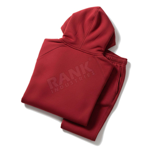 Survêtements pour hommes 2 pièces, grande taille, logo personnalisé, survêtement en coton et polyester, survêtements décontractés pour hommes - Product Image 6
