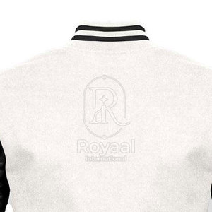 Breathable Pakistan Made <b>Leather</b> Sleeves Letterman Jacket For Men <b>Top</b> Quality Latest Style Letterman Winter Jacket - Product Image 5
