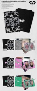 LE SSERAFIM อัลบั้มซิงเกิลชุดที่ 2 Made My Night [Kim Chaewon Compact Ver.] ซีดี 2 แผ่น โปสต์สติกเกอร์โฟโต้การ์ด (SILVER GLITCH) เพลงเคป๊อป - Product Image 2