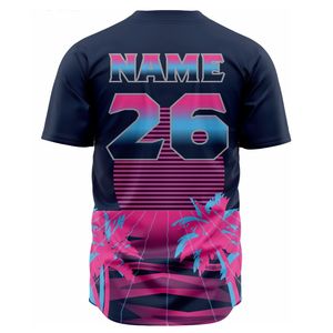 เสื้อเบสบอลสำหรับผู้ชาย แบบสั่งทำพิเศษสำหรับทีม ระบายอากาศได้ดี แห้งเร็ว ชุดฝึกซ้อม สไตล์อเมริกาและยุโรป ขายส่ง เทรนด์ปี 2026 - Product Image 2