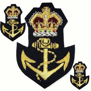 Insignias Bordadas con Hilo Metálico Hechas a Mano, Diseño Premium, Alta Calidad, Ecológicas, Libres de Níquel, Nuevo Diseño Personalizado - Product Image 2