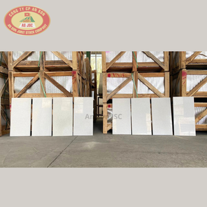 Losas de Mármol de Calcita Blanca Cristalina Moderna, Ecológica y Pulida de Primera Calidad de Vietnam, Duraderas, Impermeables, para Interiores, Villas, Cocinas y Baños - Product Image 3