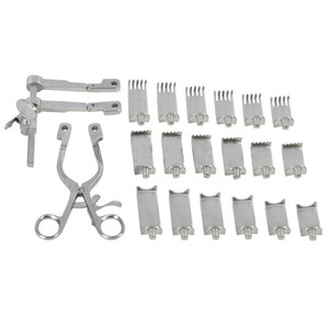 Juego de Retractores Cervicales Caspar de Grado Médico, Acero Inoxidable, para Cirugía de Columna Vertebral, Ortopedia y Neurocirugía, Certificado MOL - Product Image 1