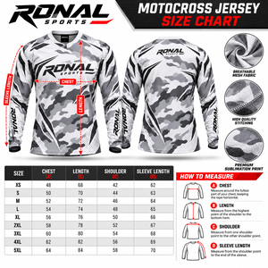Maillot de course personnalisé pour homme à manches longues, imprimé numériquement, coupe-vent, respirant, séchage rapide, léger, pour motocross, VTT, cyclisme en montagne - Product Image 6