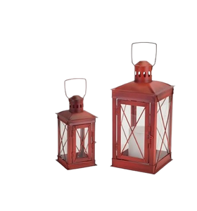 Farolillo de color marrón para luces exteriores, decoración del hogar, faroles de madera natural para velas, decoración colgante y de pie. - Product Image 1