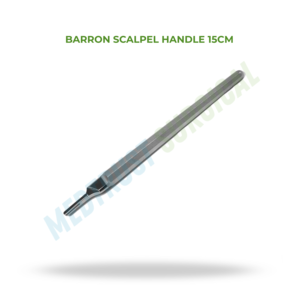 Barron Scalpel Handle 15cm Surgical Knife Handle Stainless Steel Reusable Surgical Instrument for ENT Plastic Surgery - Product Image 2