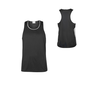 New Arrival 2026 <b>Men's</b> Hip Hop Sleeveless Tank Tops Fitness Gym Wear Solid Color Cotton Muscle <b>Singlet</b> Breathable - Product Image 3