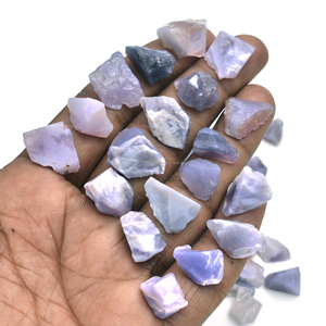 Venta al por mayor increíble cuarzo lavanda natural piedra preciosa en bruto 7mm-20mm piedra preciosa suelta para utilizar en la fabricación de artículos de joyería creativa - Product Image 3