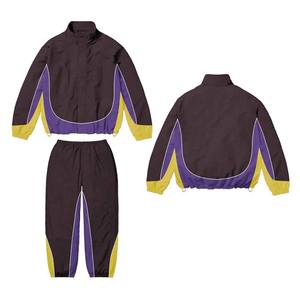 Chaqueta Cortavientos Transpirable, Conjuntos de Dos Piezas para Hombre, Conjuntos Deportivos Cortavientos al por Mayor para Hombre y Mujer - Product Image 4