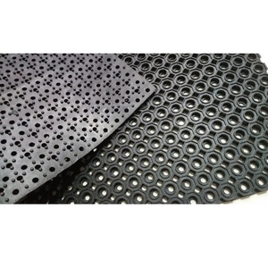 Tapis de sol octogonal en caoutchouc antidérapant et imperméable, mini-tapis pour garage, atelier, cuisine et zones commerciales - Offre Spéciale - Product Image 4