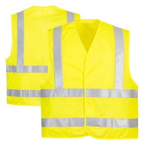 Hot Selling Safety Reflective Tape Clothing Vest Construction Outdoor Activity Use Traffic <b>Worker</b> Safety Work Vest <b>Jackets</b> - Product Image 4