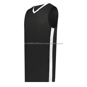 Camisetas de Baloncesto con Logotipo Personalizado 2025 para Adultos, Color Negro, Nuevo Estilo, Tejido de Poliéster, Servicio OEM - Product Image 1