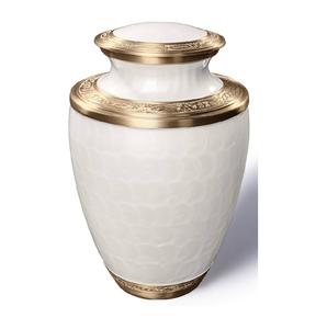 Urne miniature en métal artisanale pour cendres d'adultes, couvercle à fermeture sécurisée, design moderne et élégant, construction durable pour un partage familial sécurisé - Product Image 3