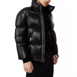 Duck Down <b>Jacket</b> Winter Clothing Coat <b>Camo</b> Print Ultra Light Weight Feather Casual Black Logo Printed NylonMen now <b>jacket</b> - Product Image 5