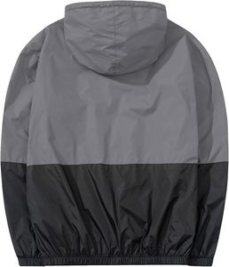 Chaqueta Impermeable Ligera para Hombre, Cortavientos con Cierre de Cremallera y Bolsillos para Protección en Todo Tipo de Clima - Product Image 5