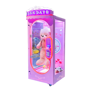 Doll Catcher Pink Date Coin Operated Prize Redemption Arcade <b>Machine</b> Commercial <b>Amusement</b> Equipment for Family Entertainment - Product Image 1