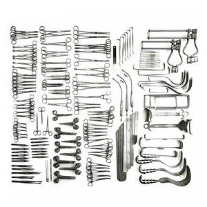 Kit d'appendicectomie de 197 pièces de haute qualité, instruments chirurgicaux manuels abdominaux en acier inoxydable allemand doré, approuvé CE, usage général - Product Image 3