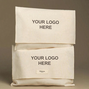 Bolsas de tela 100% algodón con logo personalizado para guardar bolsos, carteras y otros artículos. - Product Image 4