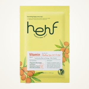 มาส์กหน้า- เกาหลี hehf K-Beauty Yueo skin fit Brightening vegan Vita Pit Mask 5 ชิ้น ผลิตในเกาหลี บำรุงผิวหน้า - Product Image 4