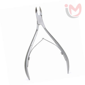 Pince à cuticules professionnelle doublement affûtée en acier inoxydable de qualité chirurgicale, outil de manucure et pédicure pour soins des ongles, large pour les doigts de bébé - Product Image 4