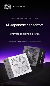 คูลเลอร์มาสเตอร์ GX บรอนซ์ 850 พาวเวอร์ซัพพลาย ATX3.1 พร้อมตัวเก็บประจุจากญี่ปุ่นทั้งหมด - Product Image 4